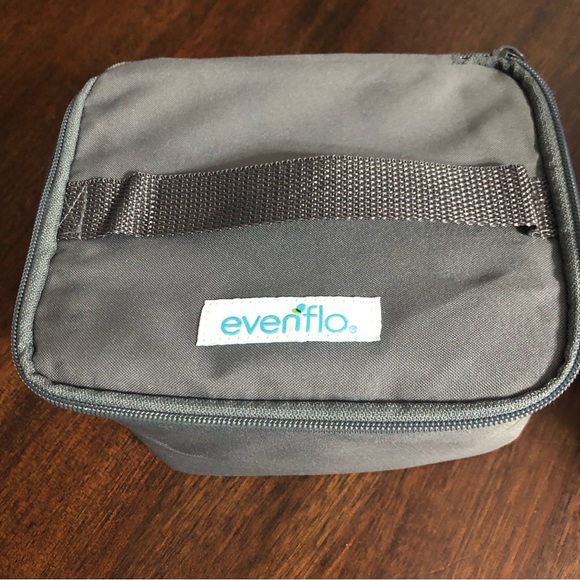 Evenflo 5Pcs set Duffle bag/Cooler bag/ Reusable Chill Pack gray. - Picture 3 of 8